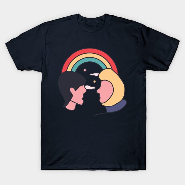 Hey Dude T-Shirt by technicolorable